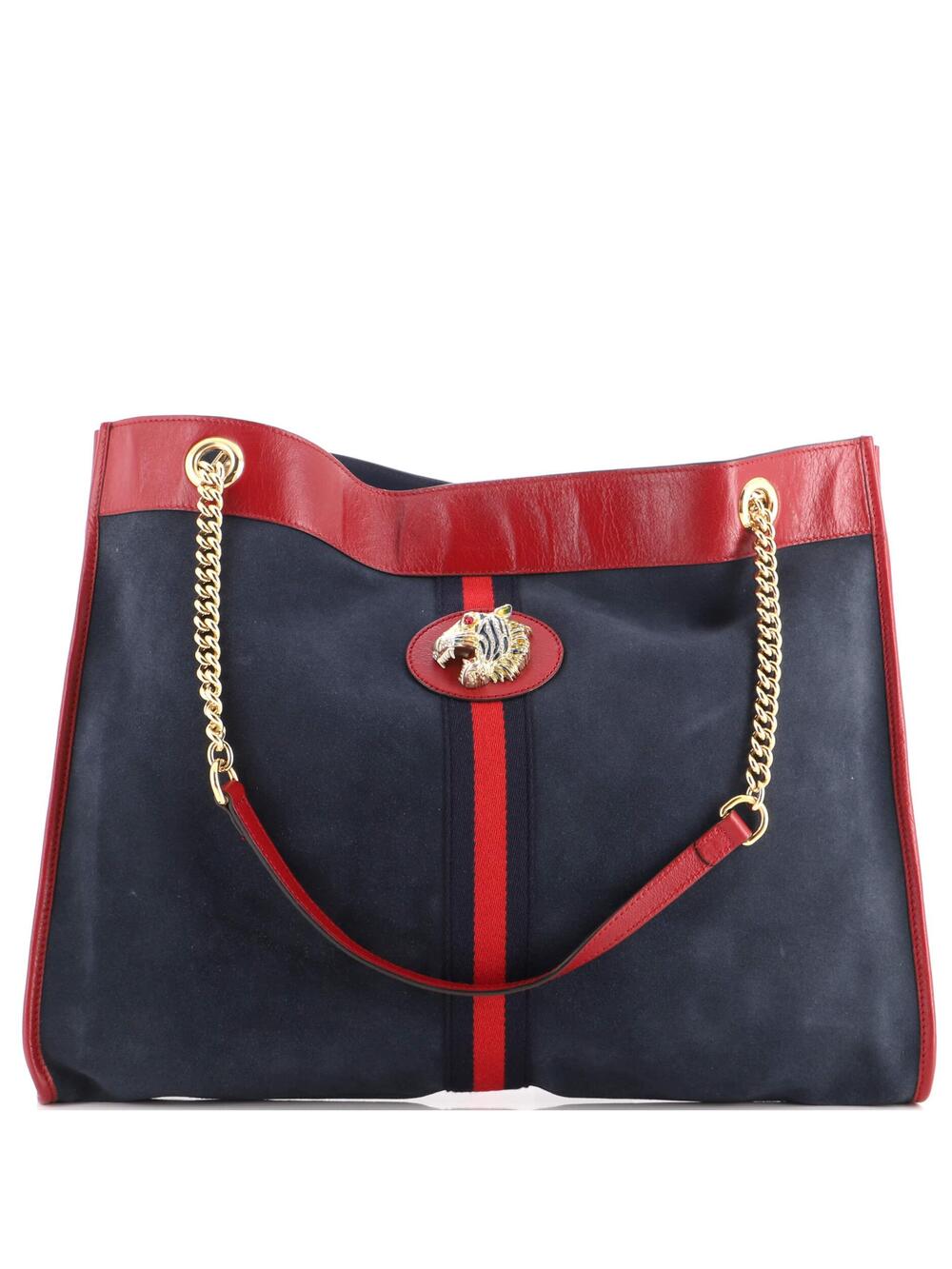 Gucci Rajah Chain Tote Suede Large #364305G13B